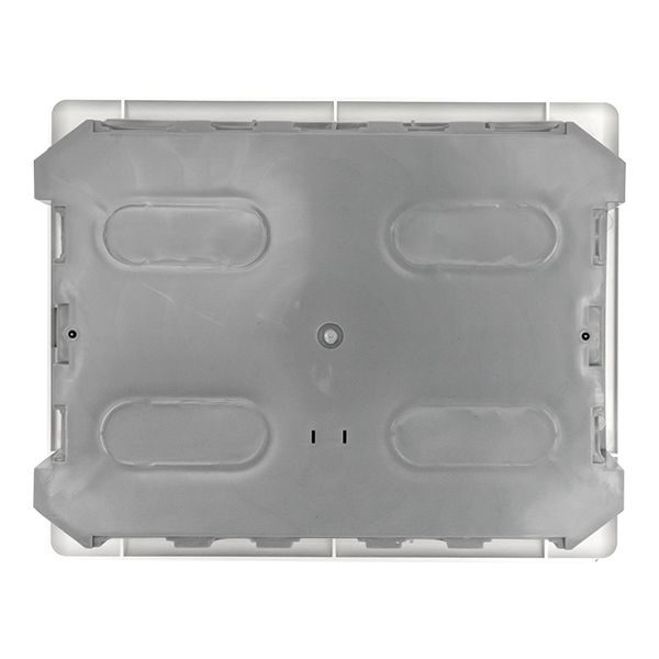 Бокс 12мод встраиваемый белый чёрная дверь IP41 ЩРВ-П EKF Basic