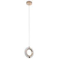 Светильник подвес свд 5Вт 4000К 720лм золото кольцо Modestyle