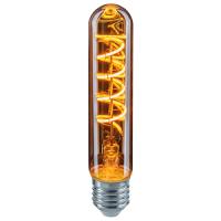 Лампа свд 220В E27 4Вт 2700К 260лм цилиндр T30 золотистая филамент Navigator винтаж