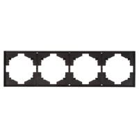 Рамка STRONG 4-постовая антрацит KRANZ