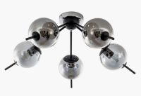 Светильник потолочный (люстра) 5*40Вт Е27 черный