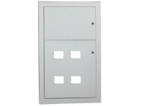 Корпус ЩЭ-4 970*540*140мм серый IP31 Электростандарт без слаб/точ. отсека