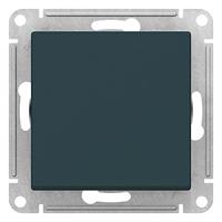 Атлас выключатель скрытая изумруд 1кл 10А IP20 
