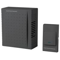 Звонок проводной открытая черный IP44 Дин-дон ElektroStandard 