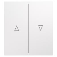 Выключатель STRONG 2 кл для жалюзи возвратный 10А с/у жемчуг KRANZ