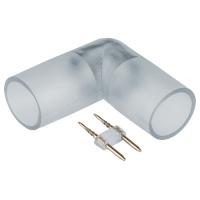 Коннектор IP20 Navigator угловой для круглого неона