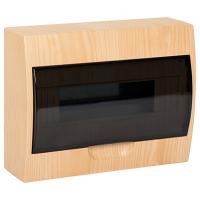 Бокс 12мод навесной сосна черная прозрачная дверь IP41 ЩРН-П EKF 