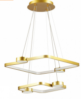 Светильник потолочный (люстра) свд 92Вт 3000К-6000К 4558лм матовое золото 