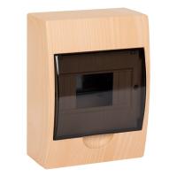 Бокс 6мод навесной сосна чёрная дверь IP41 ЩРН-П EKF 