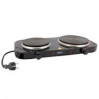 Электроплитка 2конф 2000Вт TDM чугун черный