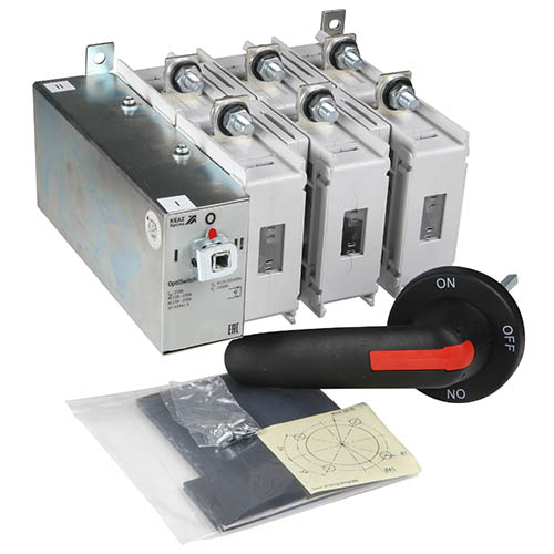 Переключатель 3Р 250А в корпусе "вкл-выкл" DI-C2 КЭАЗ реверсивный