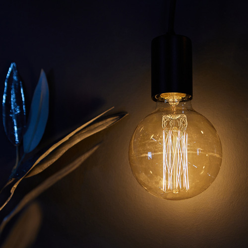 Лампа накаливания E27 60Вт 360лм шарG95 винтаж Uniel GOLDEN