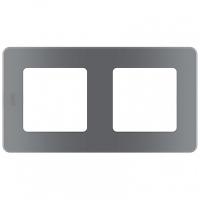 Инспириа дымчатый рамка 2-ая универсально 