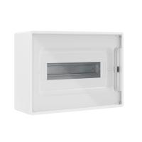 Бокс 12мод навесной белый прозрачная дверь IP40 FRAME DKC