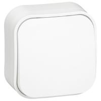 Кутео переключатель открытая белый 1кл 10А IP20 