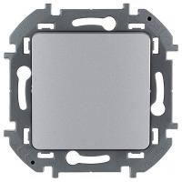 Инспириа переключатель скрытая алюминий 1кл 10А IP20 промежуточный