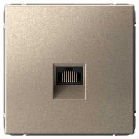 АртГэллери шампань розетка RJ45 скрытая 1-ая 