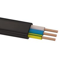 ВВГ-Пнг(А)-LS 3*4 ок(N,PE)-0,66кВ медь ПЛОСКИЙ кабель /(50м) РСК