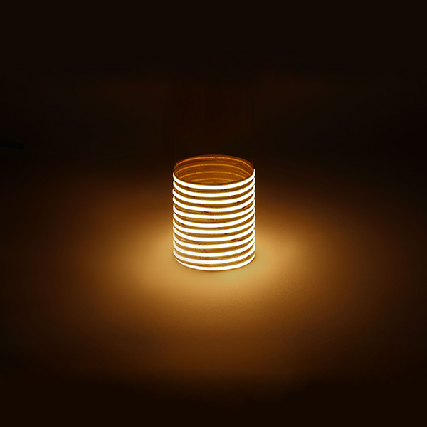 Лента свд 24В 10Вт/м 504свд/м 2700K 750лм/м COB IP20 ЭРА 5м сплошная засветка