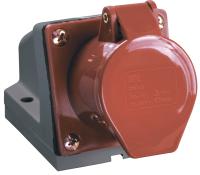 Розетка силовая стационарная 32А 3P+PE IP44 ССИ-124 IEK 