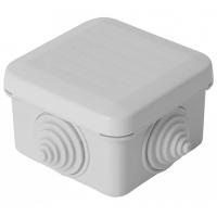 Коробка 65*65*45 квадрат серый IP55 PlexUp