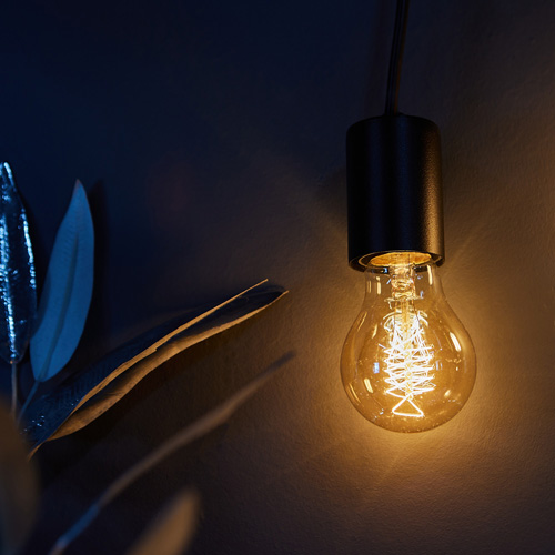 Лампа накаливания E27 40Вт 250лм стандарт винтаж золото Uniel