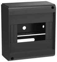 Бокс 6мод навесной черный IP20 КМПн IEK