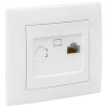 Валенсия белый розетка RJ45 скрытая 1-ая 