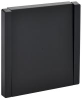 Фортепиано черный переключатель 1кл с подсветкой скрытая 10А IP20 