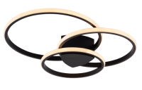 Светильник потолочный (люстра) свд 106Вт 3000К-6000К 7950лм черный пульт