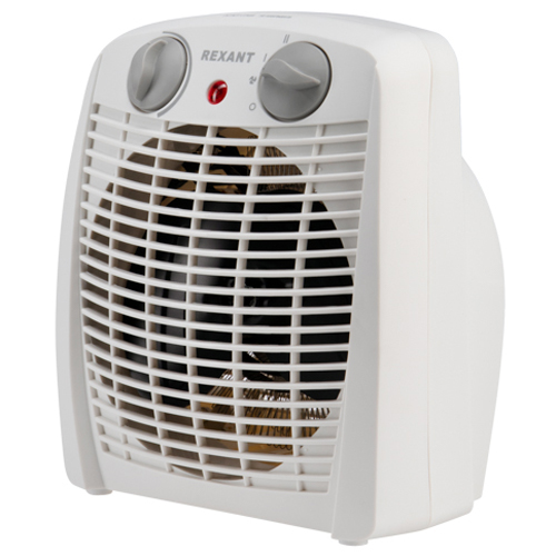 Тепловентилятор напольный 2000Вт спиральный белый Rexant