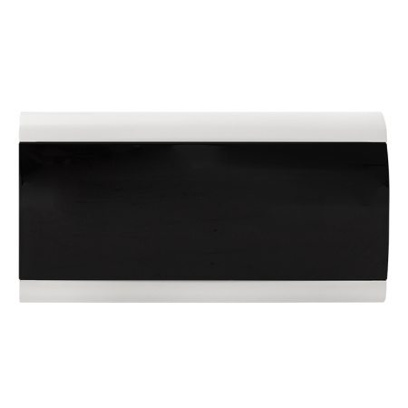 Бокс 18мод навесной белый черная прозрачная дверь IP41 SlimBox EKF