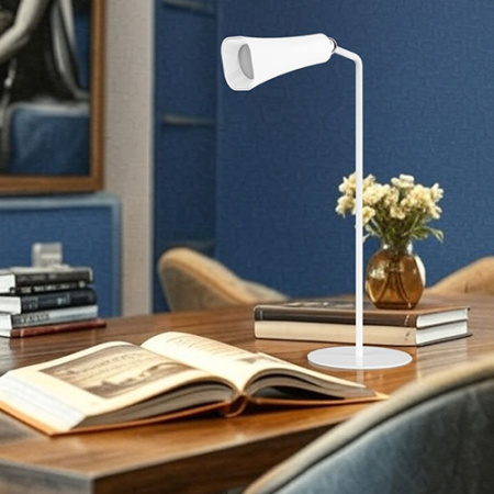 Светильник настольный свд 3,2Вт 4000К 80лм белый подставка, прищепка, настенный USB аккумулятор Osra