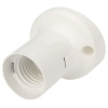 Патрон накладной наклонный E27 пластик белый Rexant 