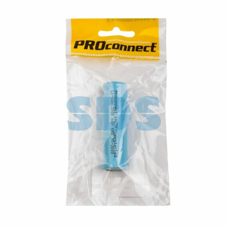 Аккумулятор 18650 2000mAh 3,7В штучно Proconnect