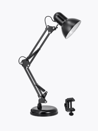 Светильник настольный 60Вт E27 розовый коралл подставка/струбцина Ultra LIGHT