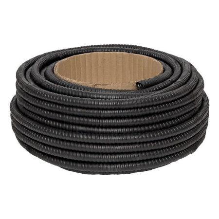 Металлорукав 15мм ПВХ IP65 PЗ-ЦП-НГ с протяжкой EKF 50м