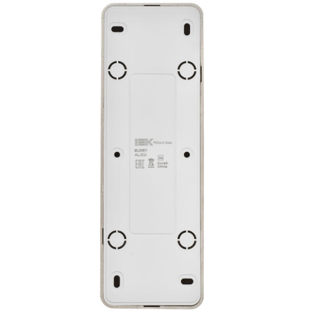 Глори шампань розетка открытая 4-мест IP20 