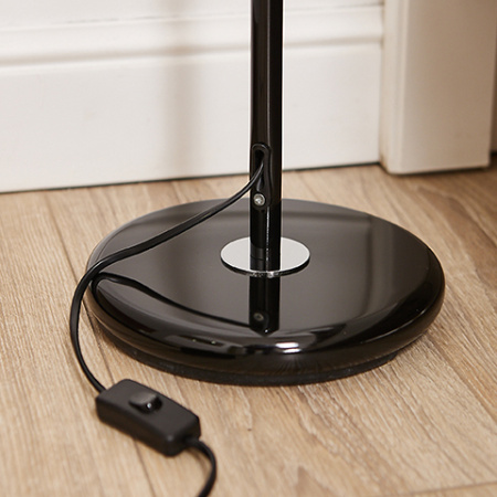 Торшер 1*40Вт E14 черный UML-T702