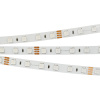 Лента RT-B60-10mm 24V RGB (14.4 W/m, IP20, 5060, 5m) (ARL, Открытый)