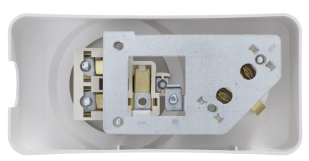Прима белый блок Р+Р для электроплиты открытая вертикально IP20