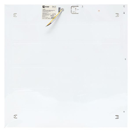 Светильник ДВО/ДПО 6500К опал 40Вт 4000лм 595*595*25мм белый IP40 4110 EKF равномерная засветка