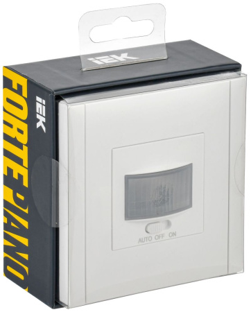 Датчик движения скрытый 500Вт 6м 160гр белый IP20 IEK ФП