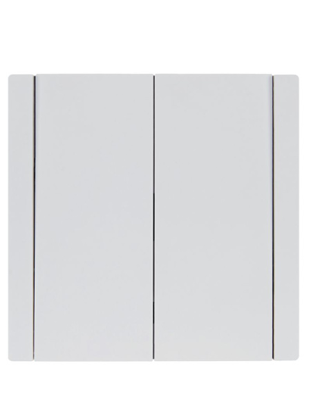 Фортепиано белый выключатель 2кл скрытая 10А IP20 