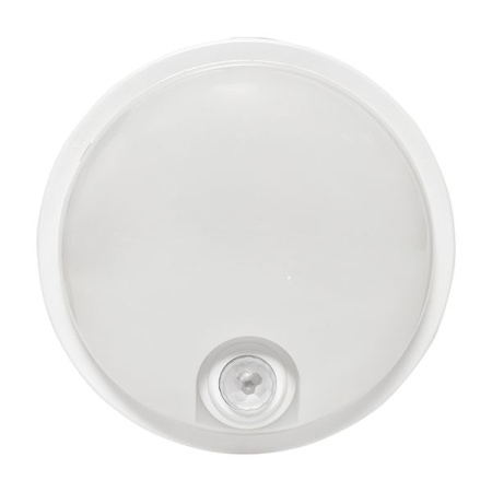 Светильник ДПП 15Вт 4000К 1500лм круг белый датчик ИК IP65 ДПО-2300 EKF 