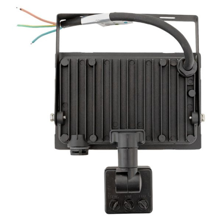 Прожектор свд 50Вт 6500К 4000лм черный IP65 110° Luma EKF датчик движения