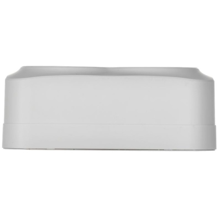 Глори белый розетка открытая 2-мест заземление шторки IP20 