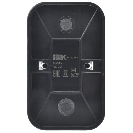 GLORY Роз. 2-я без з/к/ш о/у 10А РС22-2-ХСм сталь м. IEK