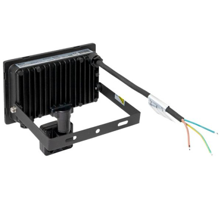 Прожектор свд 50Вт 6500К 4000лм черный IP65 110° Luma EKF датчик движения