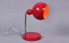 Светильник настольный 1*60Вт E27 красный/хром Россвет Глянец